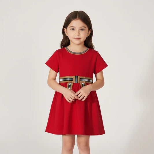 Girls Red Frock
